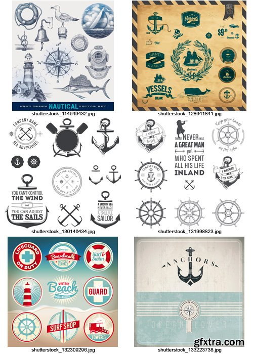 Amazing SS - Nautical Elements 4, 25xEPS