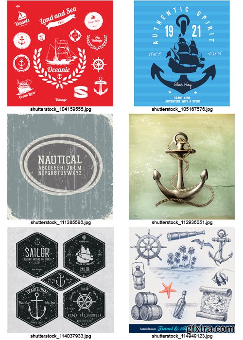 Amazing SS - Nautical Elements 4, 25xEPS