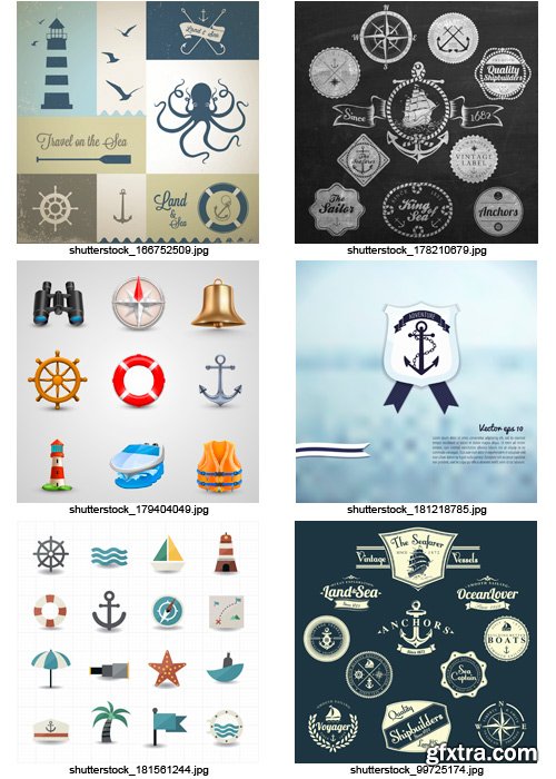 Amazing SS - Nautical Elements 4, 25xEPS