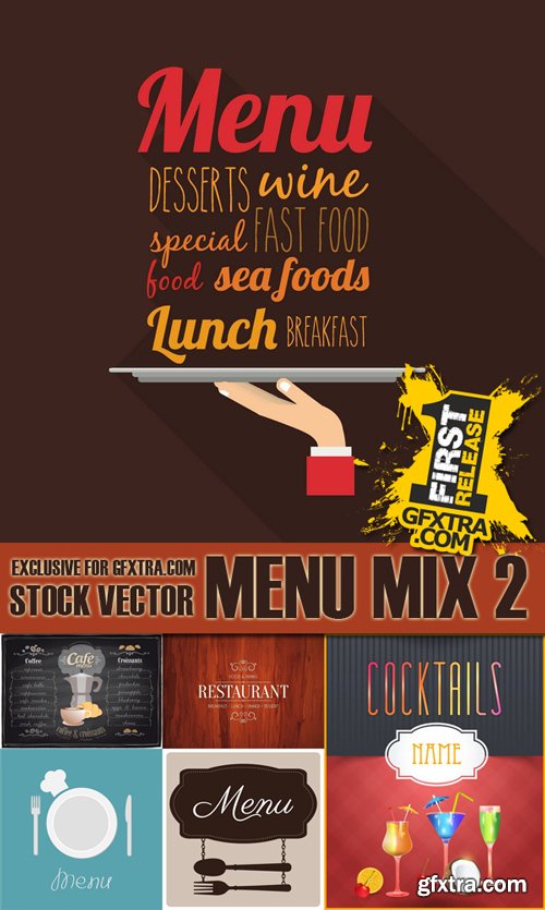 Stock Vectors - Menu Mix 2