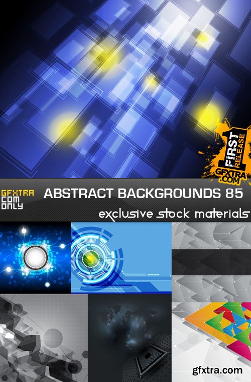 Collection of Vector Abstract Backgrounds Vol.85, 25xEPS