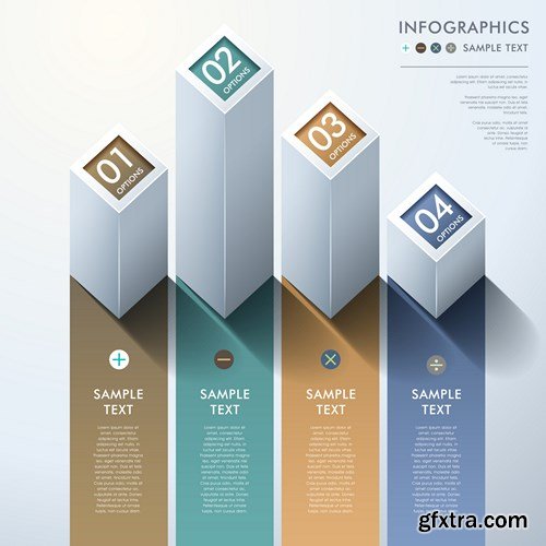 Collection of infographics vol.88, 25xEPS