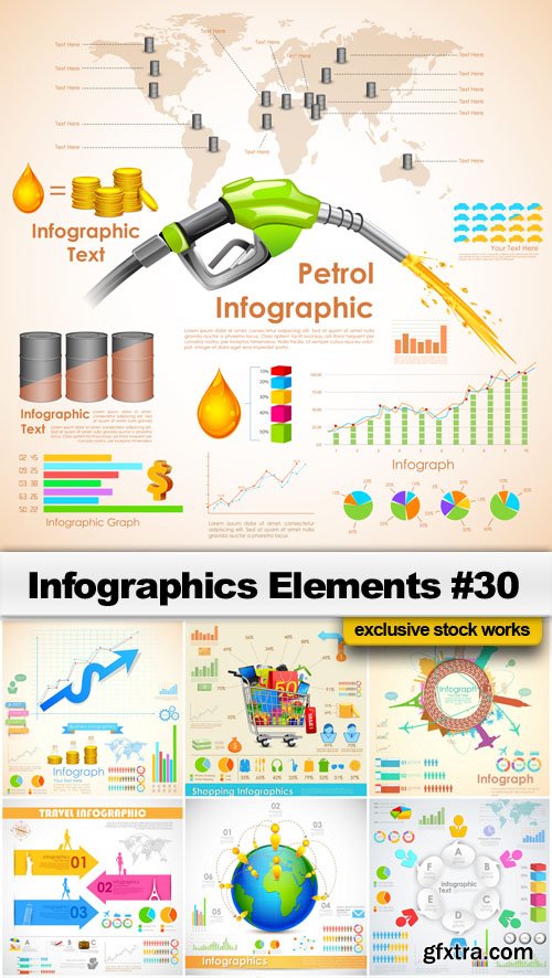 Infographics Elements #30 - 25 EPS