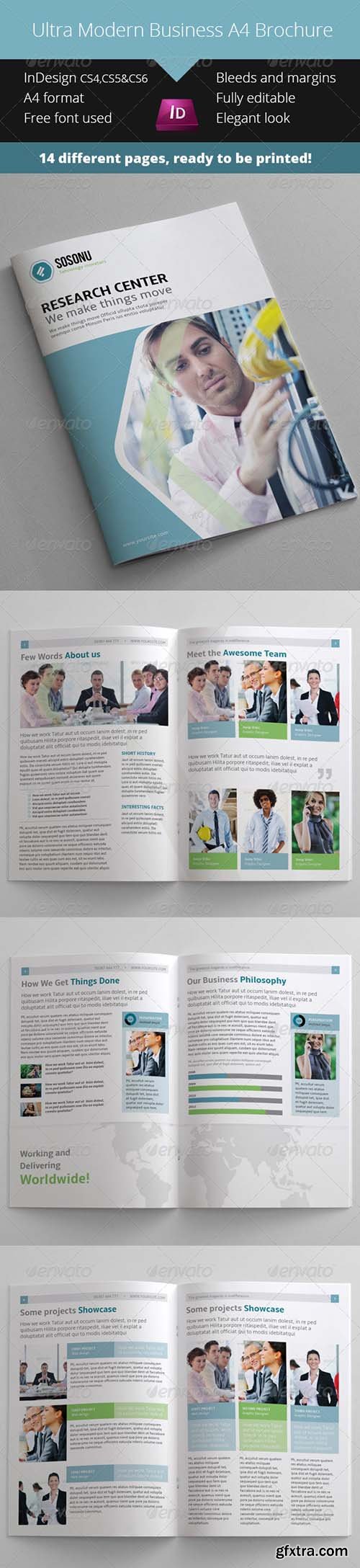 GraphicRiver Ultra Simple Business Catalogue - Brochure 5614977