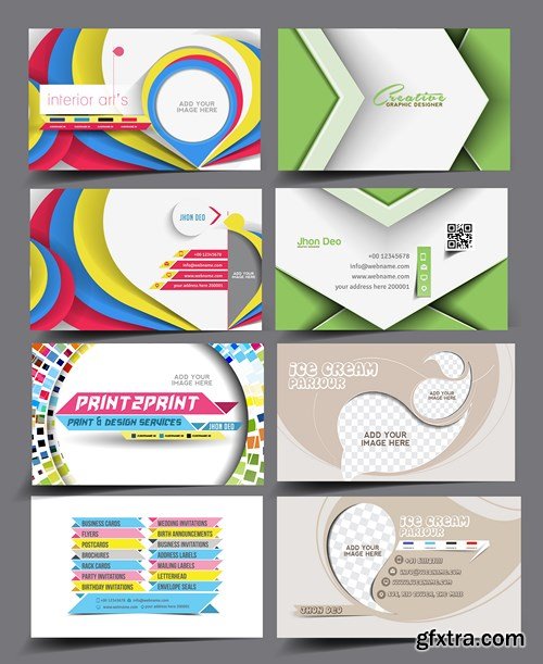 Creative Design Cards Collection - 25 EPS