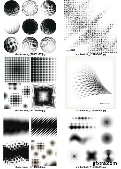 Amazing SS - Halftone Elements, 25xEPS