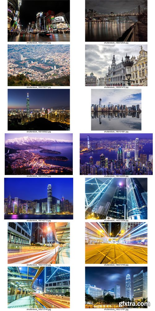 Stock Photos - World Cities 4, 25xJpg