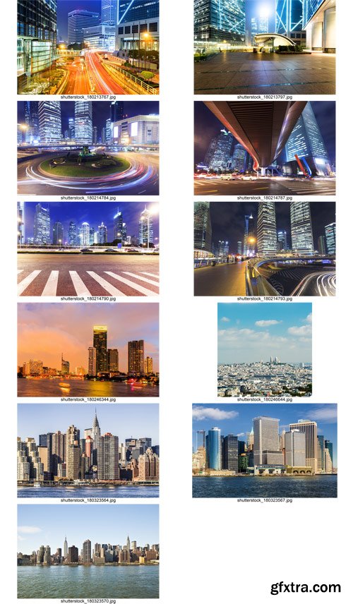 Stock Photos - World Cities 4, 25xJpg