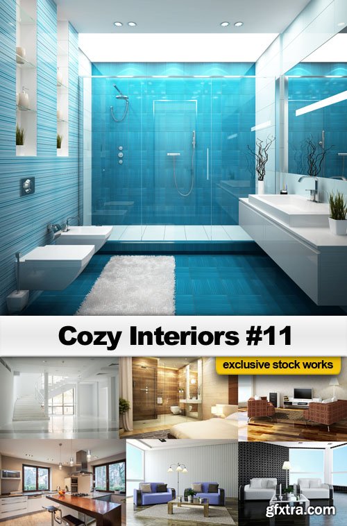 Cozy Interiors Collection #11 - 25 JPEGs