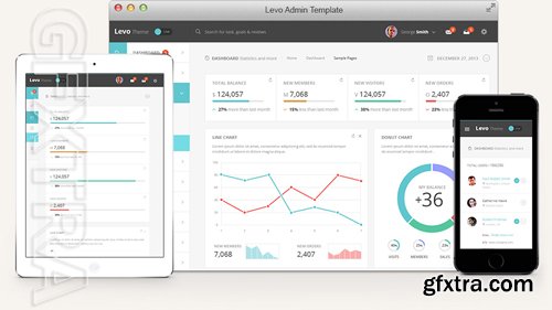 Pixeden - Levo HTML5 Admin Template