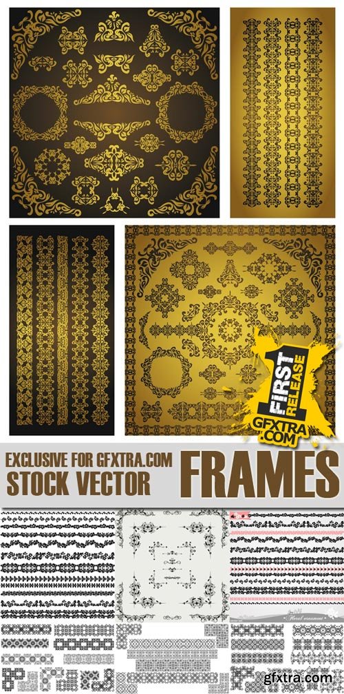 Shutterstock - Frames, 25xEps