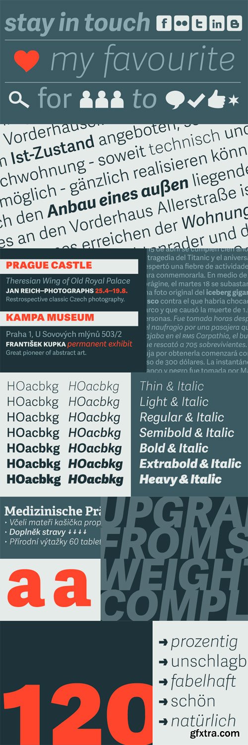 Adelle Sans Font Family - 14 Fonts for $599