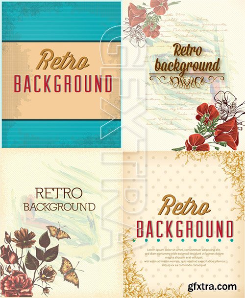 Retro Vectors Pack 1