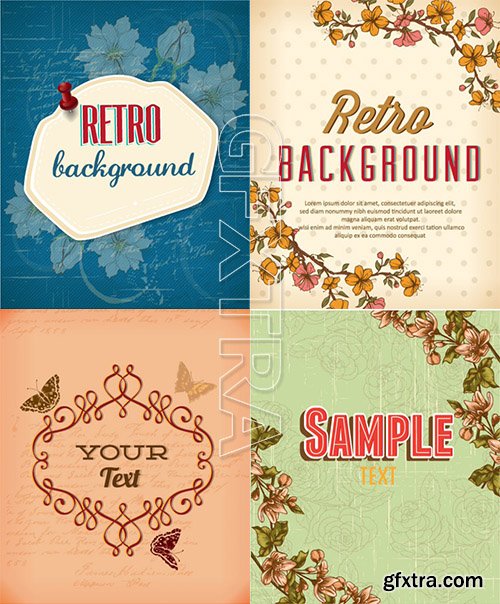 Retro Vectors Pack 2