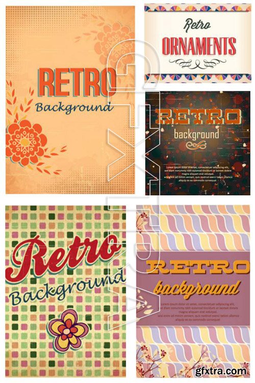 Retro Vectors Pack 7