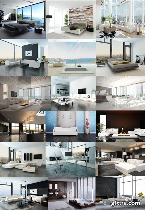 Collection of Interiors Vol.17, 25xJPG