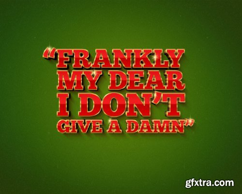 3D Christmas Text Effects 2