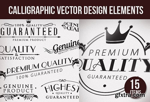 215 Decorative Vector Frames & Ornaments