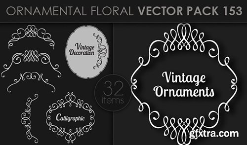 215 Decorative Vector Frames & Ornaments