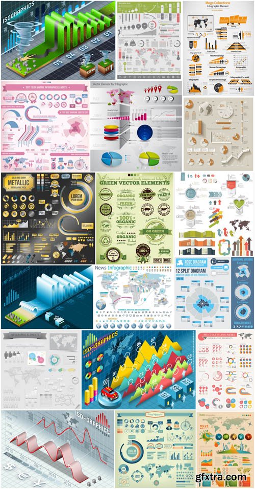 Infographics Elements #38 - 25 EPS