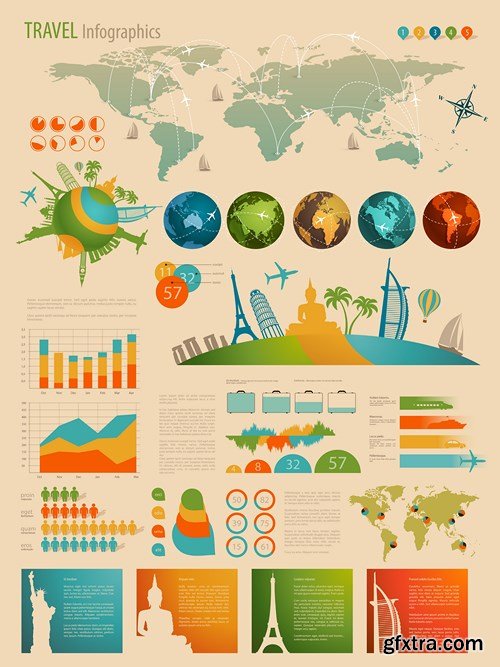 Infographics Elements #38 - 25 EPS