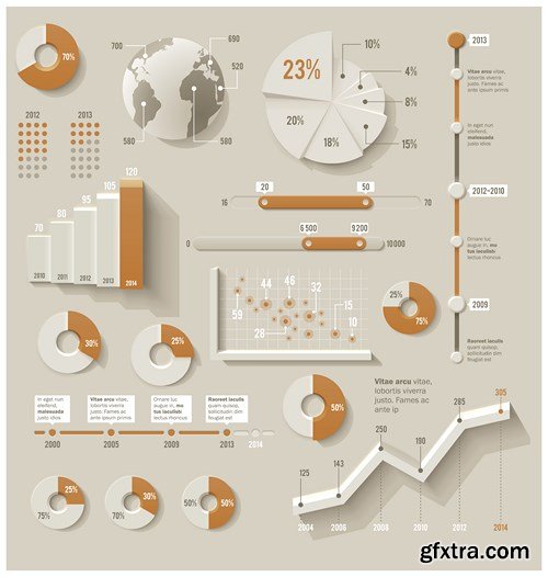 Infographics Elements #38 - 25 EPS