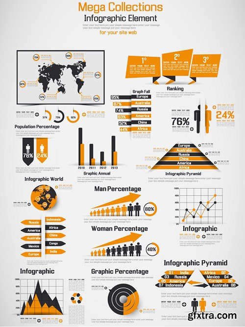 Infographics Elements #38 - 25 EPS