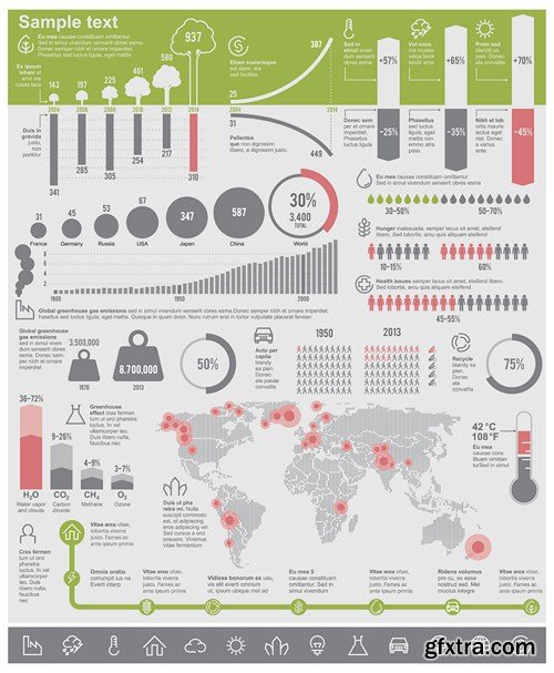 Infographics Elements #38 - 25 EPS