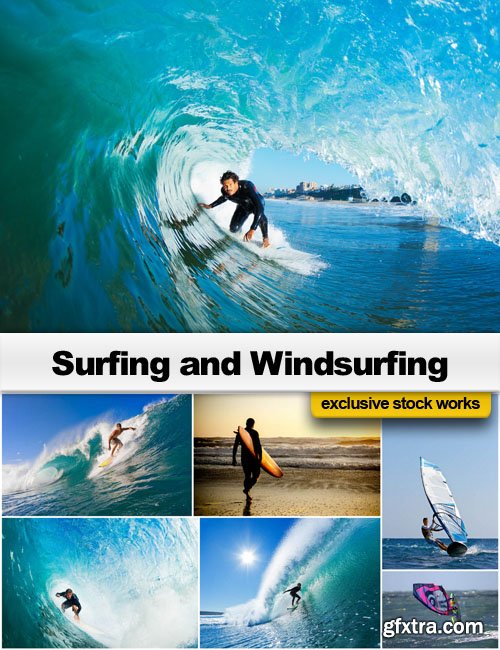 Surfing and Windsurfing - 25x JPEGs