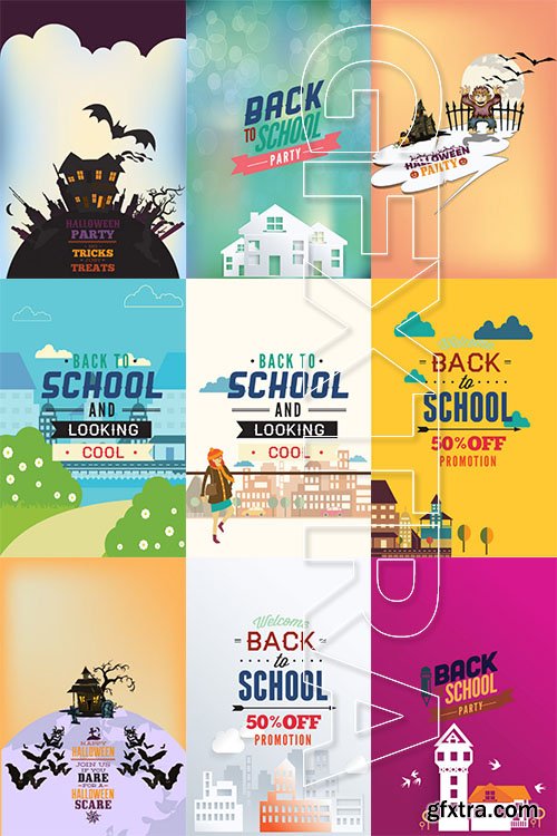 Buildings Vector Pack 1