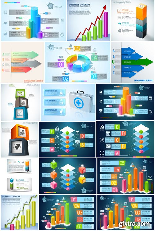 Infographics Elements #39 - 25 EPS