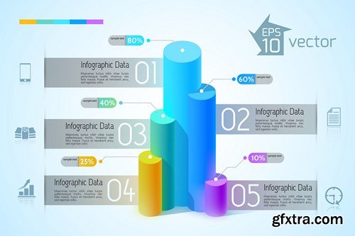 Infographics Elements #39 - 25 EPS