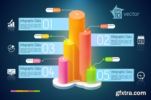 Infographics Elements #39 - 25 EPS