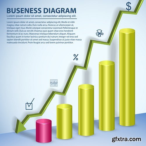 Infographics Elements #39 - 25 EPS