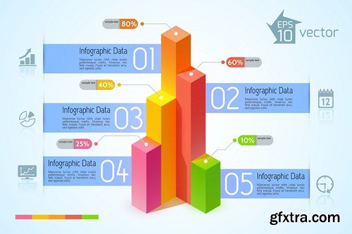 Infographics Elements #39 - 25 EPS