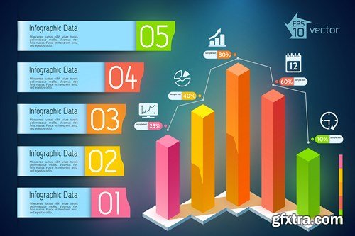 Infographics Elements #39 - 25 EPS