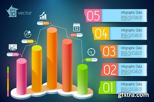 Infographics Elements #39 - 25 EPS