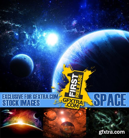 Stock Photos - Space, 25xJpg