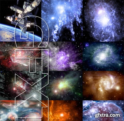 Stock Photos - Space, 25xJpg