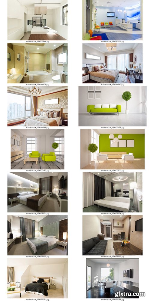 Stock Photos - Interior Design 3, 25xJpg