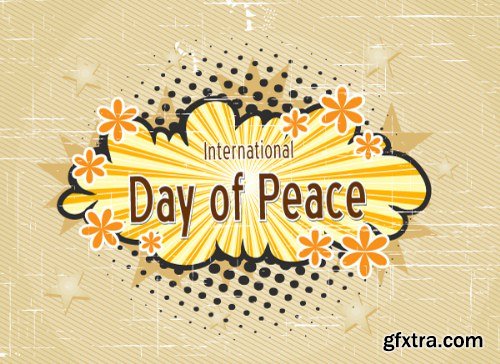 International Day of Peace Vector Pack 2