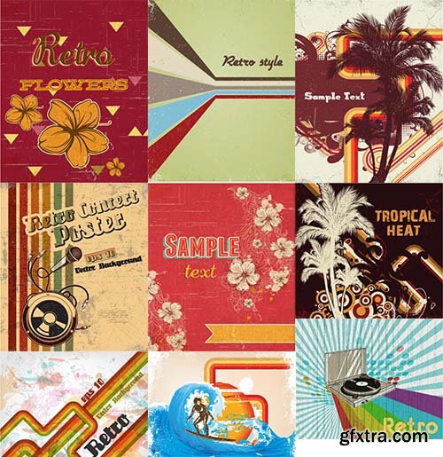 Retro Vector Pack 11