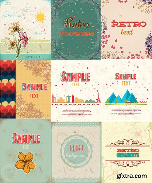 Retro Vector Pack 12