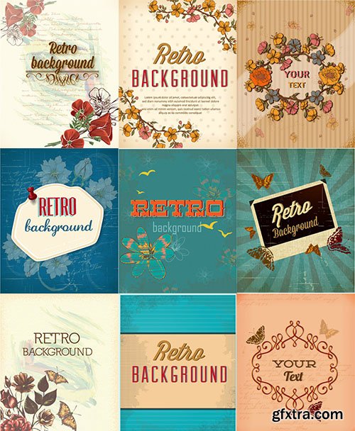 Retro Vector Pack 14