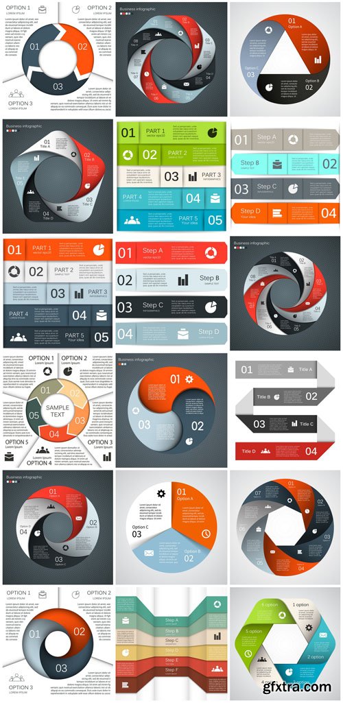 Infographics Elements #40 - 25 EPS