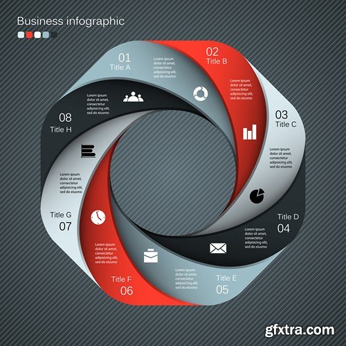 Infographics Elements #40 - 25 EPS