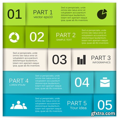 Infographics Elements #40 - 25 EPS