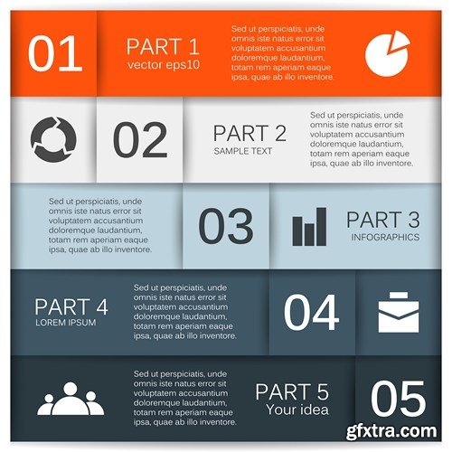 Infographics Elements #40 - 25 EPS