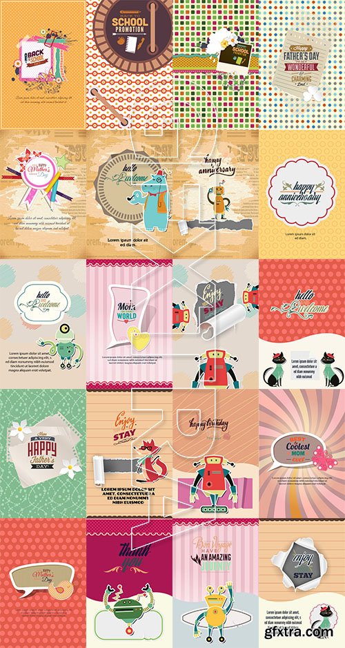 Scrapbooking Vector Pack 3