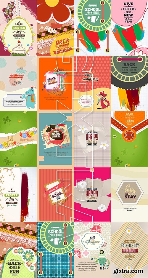 Scrapbooking Vector Pack 4